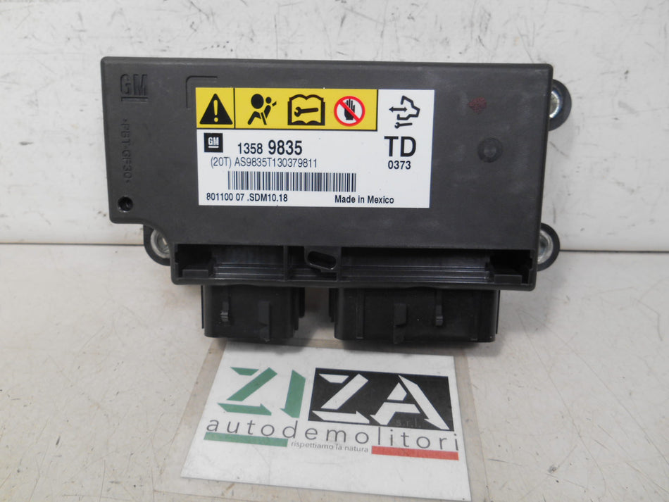 Centralina Airbag Opel Insignia A 2013 13589835 NO CRASH