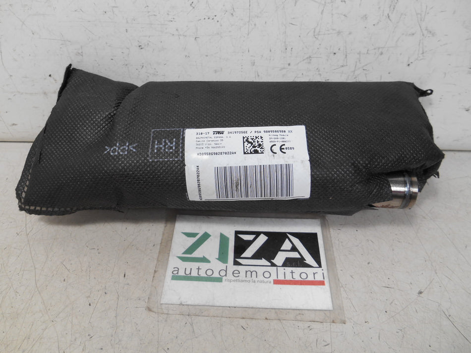 Airbag Laterale Sedile Destro Peugeot 3008 II 2018 9809506980