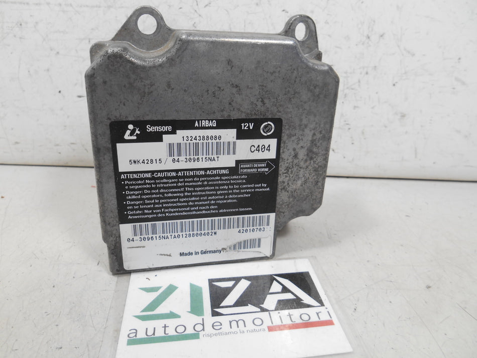 Centralina Airbag Fiat Ducato 2001 1324388080 NO CRASH