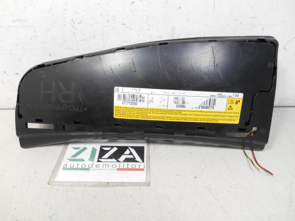 Airbag Laterale Sedile Destro Mercedes W246 B180 2012 2468601402 617773200