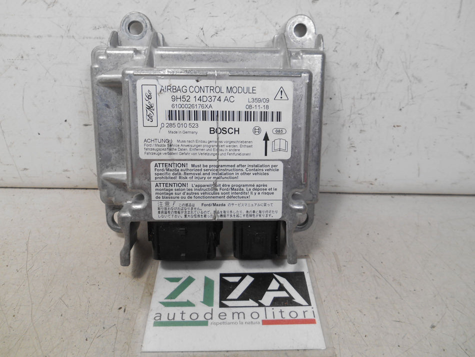 Centralina Airbag Land Rover Freelander II 2009 9H52-14D374-AC No Crash 0285010523