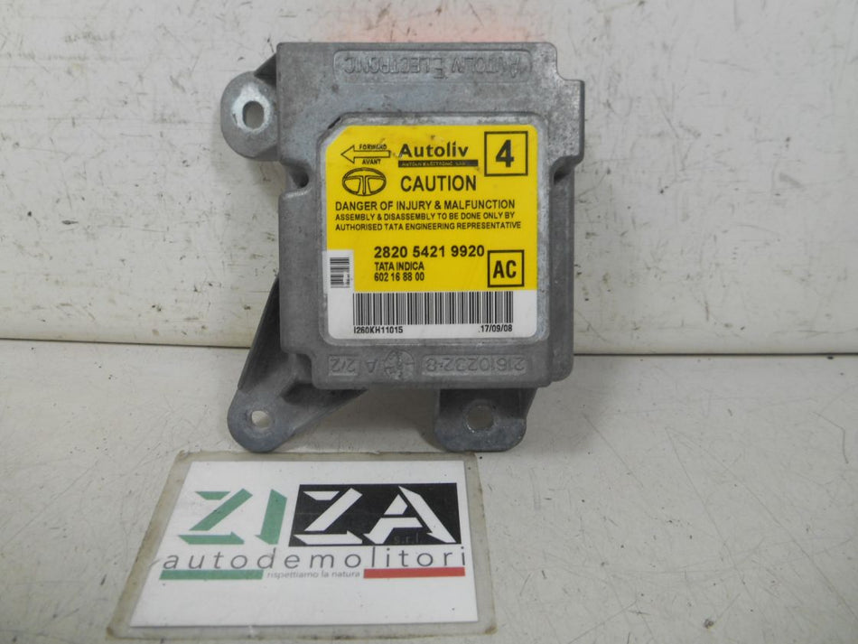 Centralina Airbag Tata Indica 2010 282054219920 602168800 NO CRASH