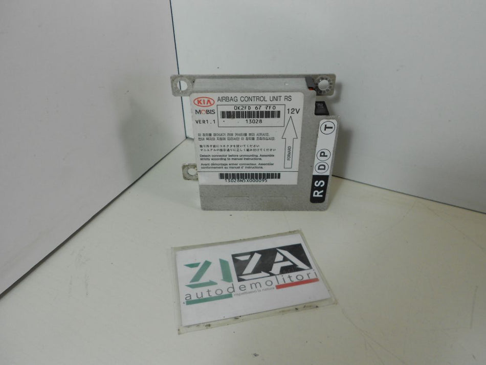 Centralina Airbag Kia Carens 2003 0K2FD677F0 NO CRASH