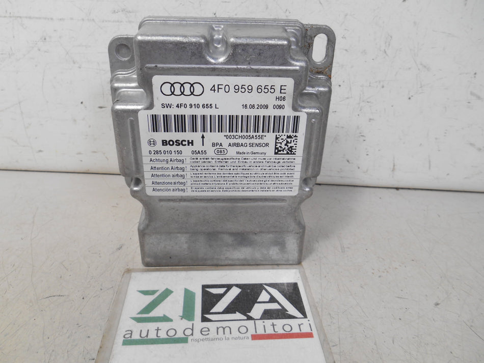 Centralina Airbag Audi A6 C6 2009 4F0959655E NO CRASH