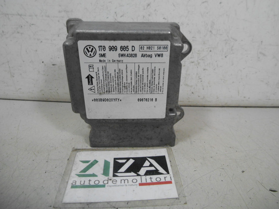 Centralina Dispositivi VW Touran 2007 1T0909605D NO CRASH
