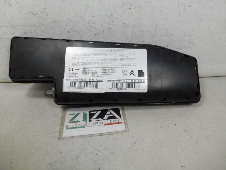 Airbag Laterale Sedile Sinistro Citroen C4 II 2016 9687158380