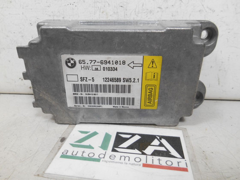 Centralina Airbag BMW E60 2004 65.77-6941018 NO CRASH