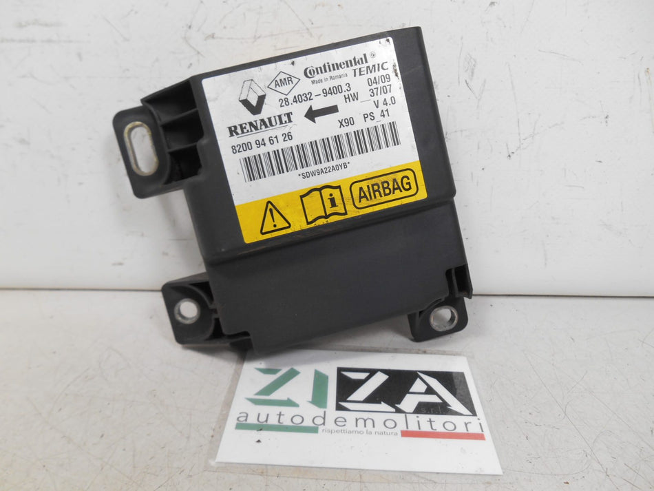 Centralina Airbag Dacia Sandero 2009 8200946126 NO CRASH
