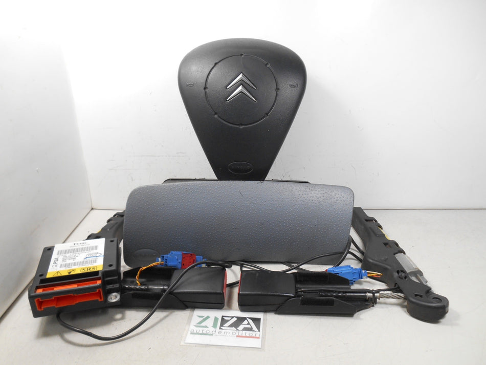 Kit Airbag Citroen C3 I 2003 9647794180 96380009ZE 96379999ZW