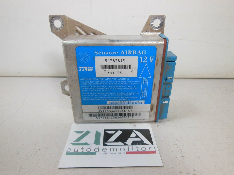 Centralina Airbag Fiat Idea / Lancia Musa 2006 51783815 NO CRASH