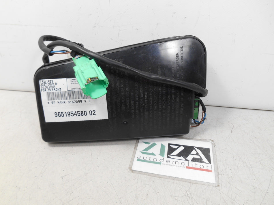 Airbag Laterale Sedile Destro Peugeot 607 2006 9651954580
