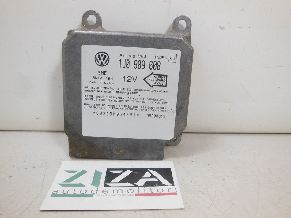 Centralina Airbag Skoda Octavia SW 2000 1J0909608 Con Crash