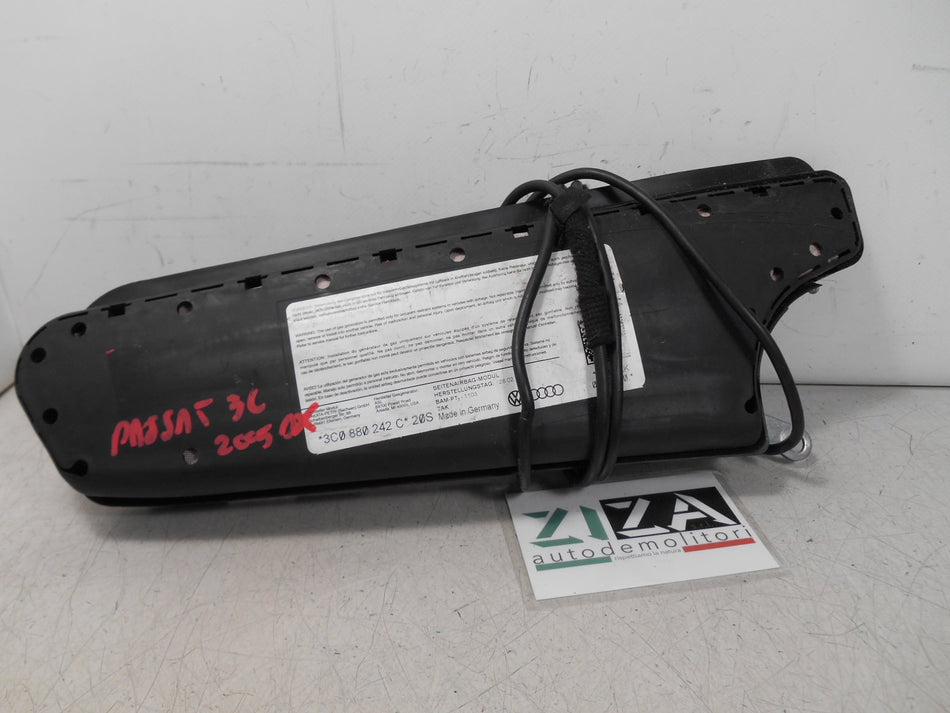 Airbag Laterale Sedile Destro VW Passat 3C 2008 3C0880242C