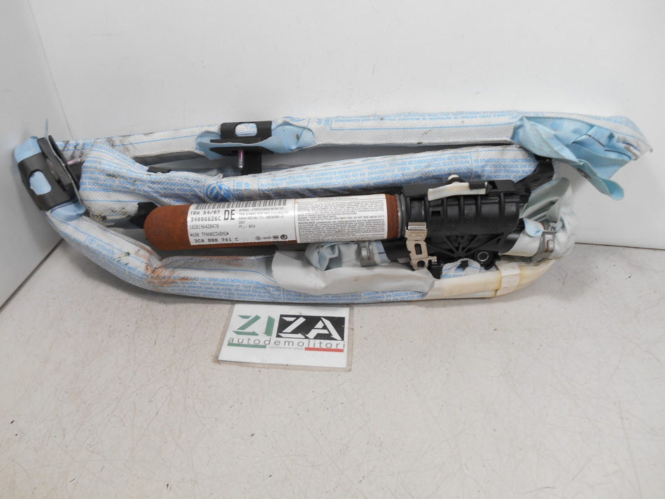 Airbag Laterale Tendina Sinistro VW Passat 3C 2008 3C0880741C