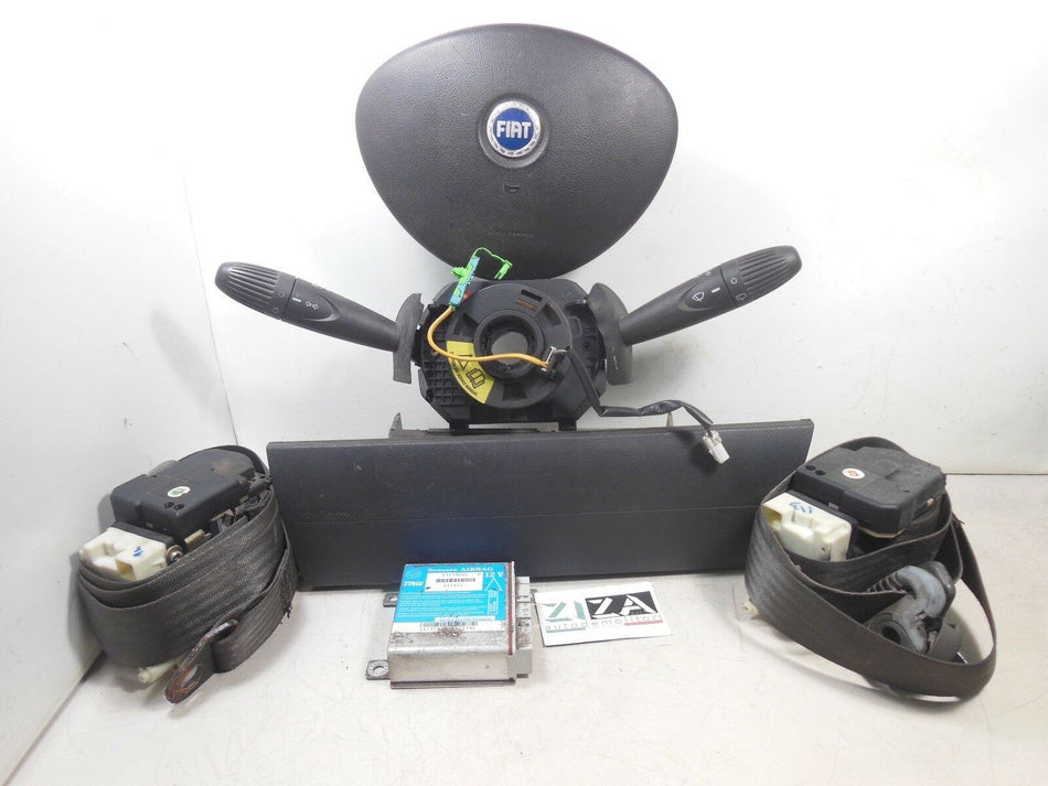 Kit Airbag Fiat Punto 188 Restyling 2005 Logo Blu 7353352420 51719092