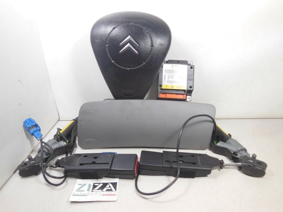 Kit Airbag Citroen C3 I 2004 9651927580 96380009ZE 96379999ZQ