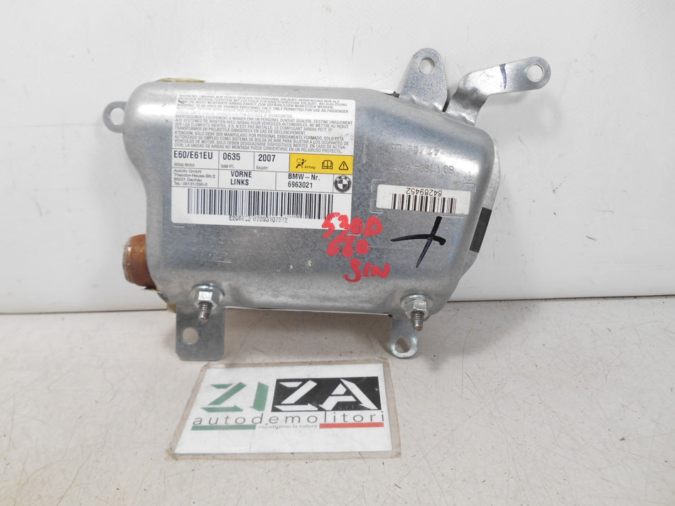 Airbag Laterale Porta Sinistra BMW E60 2007 6963021