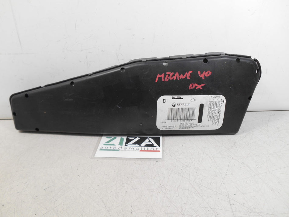 Airbag Laterale Sedile Destro Renault Megane III SW 2010 985H10013R-B