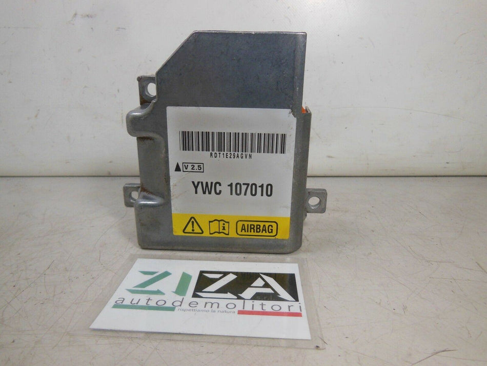 Centralina Airbag Rover 25 2001 YWC107010 No Crash
