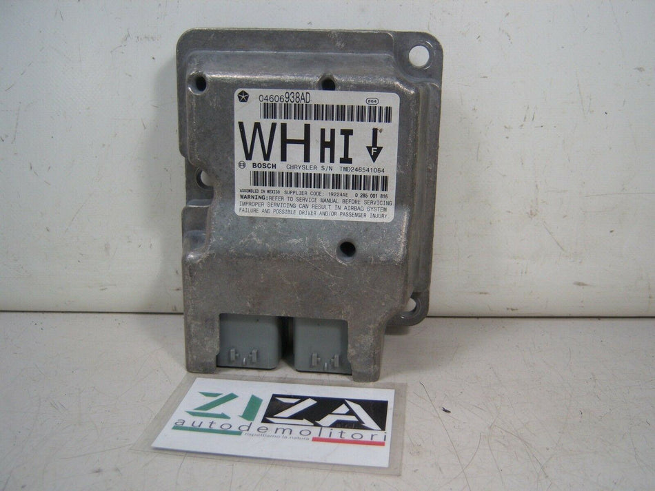 Centralina Airbag Jeep Grand Cherokee 2005 04606938AD No Crash