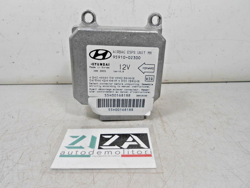 Centralina Airbag Hyundai Atos Prime 2002 95910-02300 No Crash