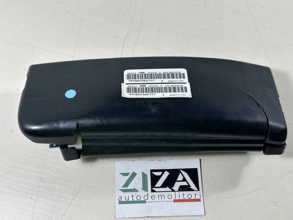 Airbag Laterale Sedile Destro Peugeot 2008 I 2014 9802546280