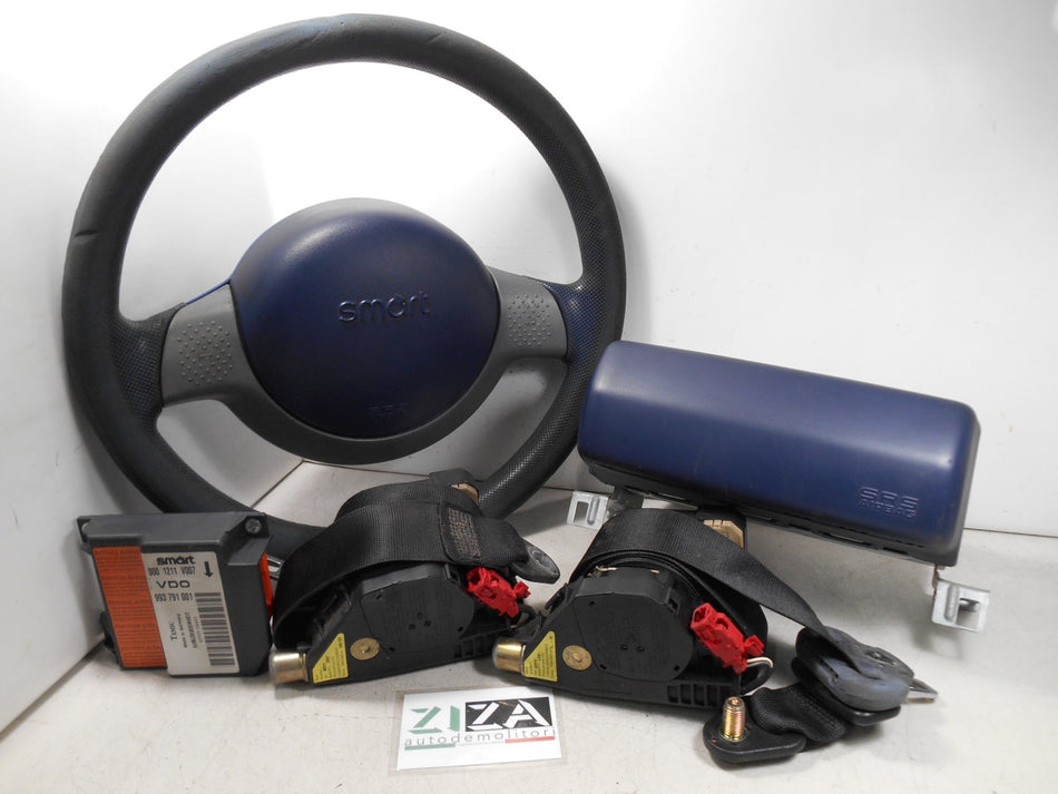 Kit Airbag Smart ForTwo W450 2001 0001211V007 0001240V013 0001123V020