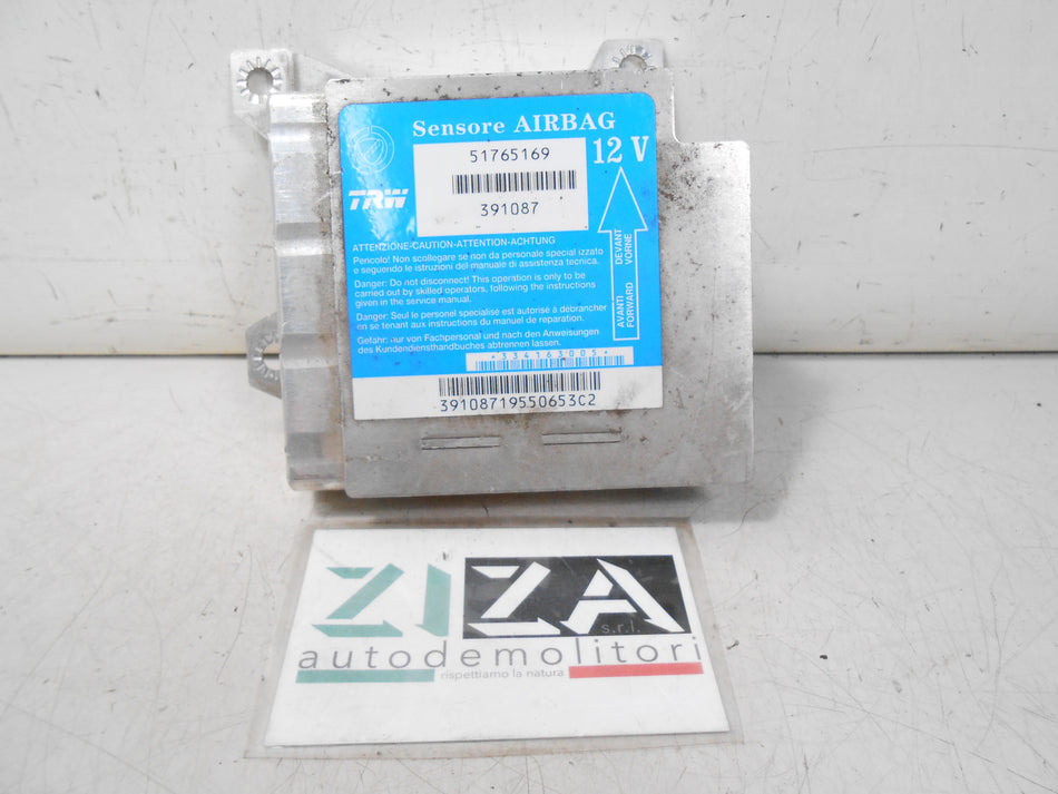 Centralina Airbag Lancia Musa 2006 51765169 No Crash