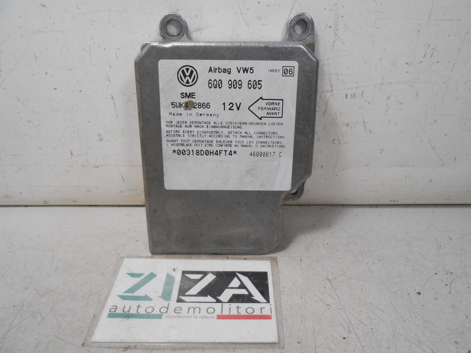 Centralina Dispositivi Ford Galaxy 2002 6Q0909605 No Crash