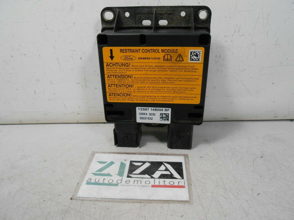 Centralina Airbag Mazda 2 DY 2004 2S6T-14B056-BP NO CRASH