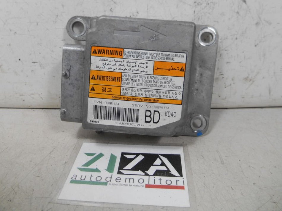 Centralina Dispositivi Chevrolet Matiz 2009 96801134 96801174 No Crash