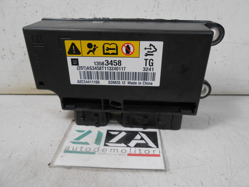 Centralina Airbag Chevrolet Spark 2012 13583458 Con Crash