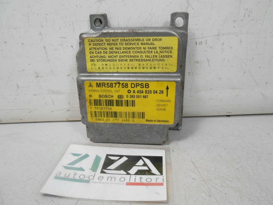 Centralina Airbag Smart ForFour W454 2004 A4548200426 MR587758 No Crash