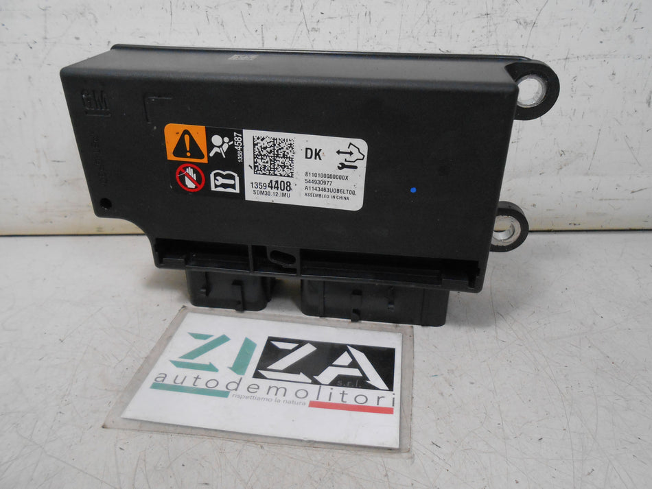 Centralina Airbag Opel Mokka A 2015 13594408 13584587 Con Crash