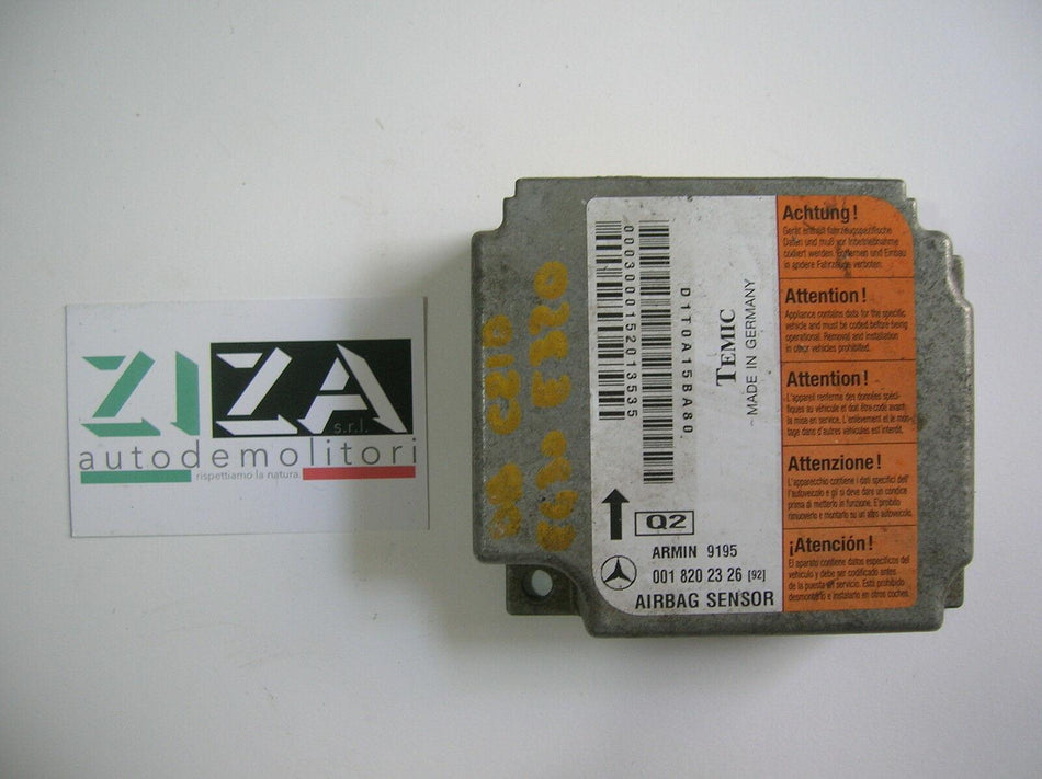 Centralina Airbag Mercedes W210 1999 0018202326 Con Crash