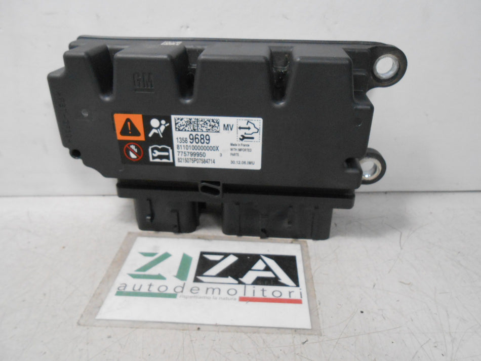 Centralina Airbag Opel Adam 2015 13589689 Con Crash