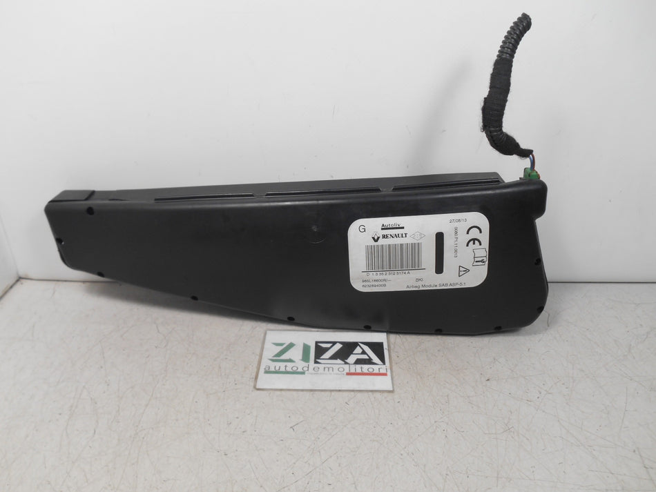 Airbag Laterale Sedile Sinistro Renault Megane III 2014 985L16600R