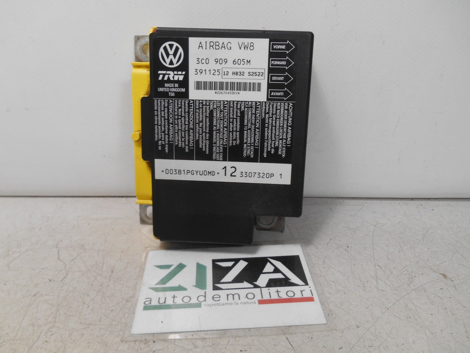 Centralina Airbag VW Passat 3C SW 2007 3C0909605M No Crash