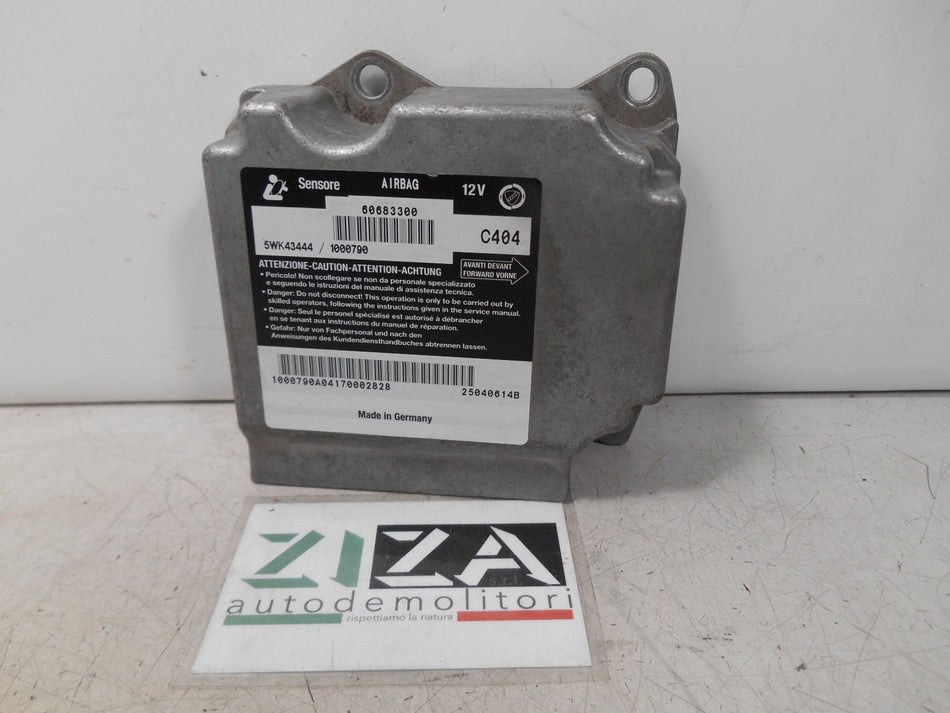 Centralina Airbag Alfa GT 2004 60683300 5WK43444 No Crash