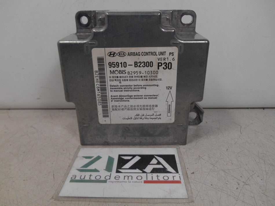 Centralina Airbag Kia Soul II PS 2015 95910-B2300 Con Crash