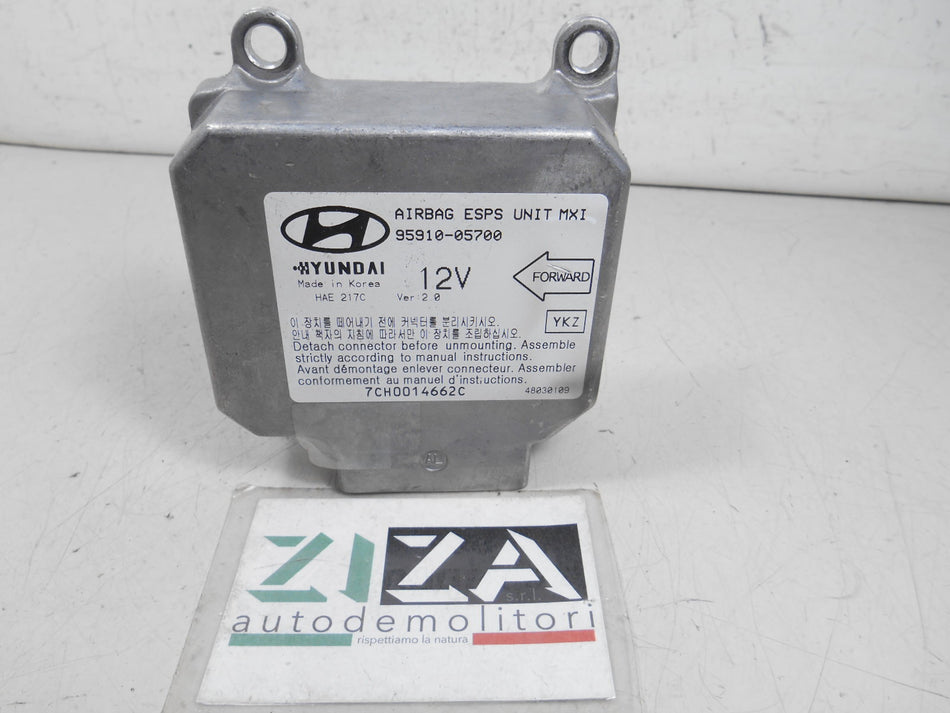 Centralina Airbag Hyundai Atos Prime 2004 95910-05700 NO CRASH