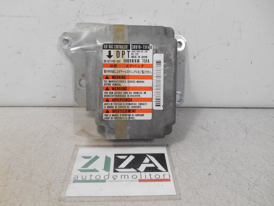 Centralina Airbag Suzuki Wagon R+ 2000 38910-75FA NO CRASH