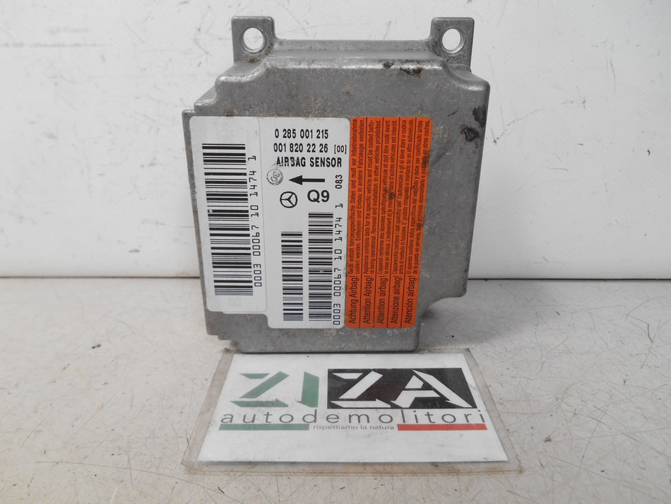 Centralina Dispositivi Mercedes S320 W220 2001 0285001215 0018202226 Con Crash