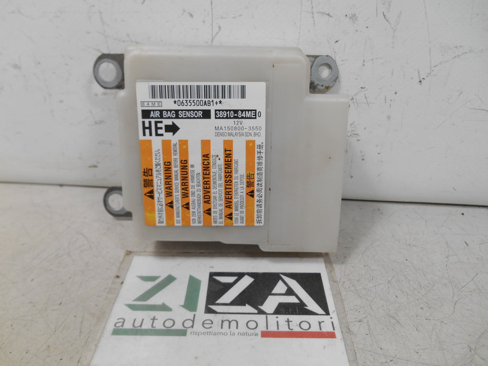 Centralina Airbag Suzuki Celerio 2016 38910-84ME0 Con Crash