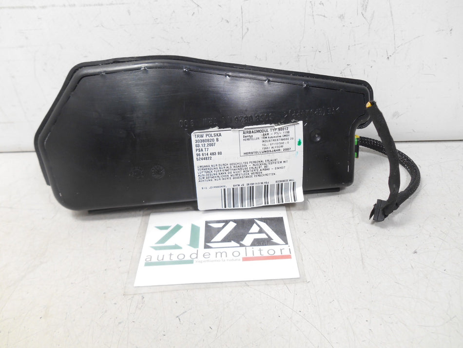 Airbag Laterale Sedile Sinistro Peugeot 308 I 2008 9661448380