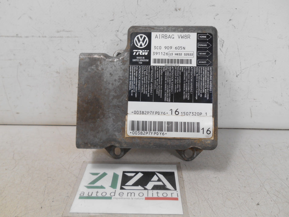 Centralina Airbag VW Passat 3C SW 2007 3C0909605N No Crash