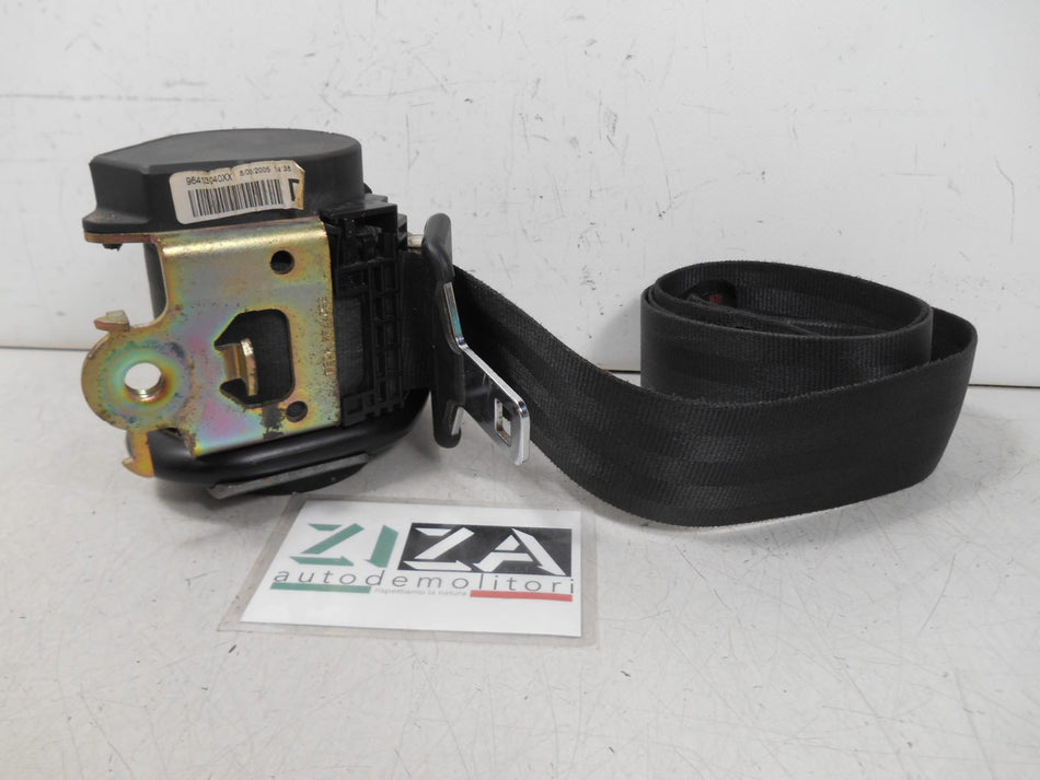 Cintura Sicurezza Anteriore Destra Peugeot 307 CC 2005 96413040XX