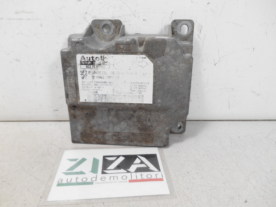 Centralina Airbag Peugeot 307 CC 2005 9653493180 NO CRASH