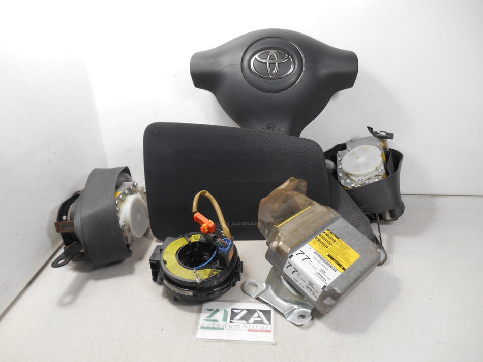 Kit Airbag Toyota Yaris XP10 2005 89170-0D100 45130-0W080
