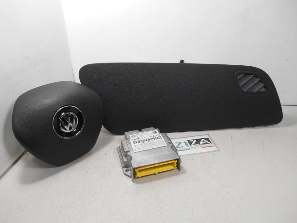 Kit Airbag VW Polo 6C 2016 6C0959655J 6C0880201D - no cinture